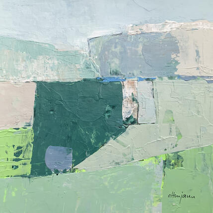 Painting La nature ouvre les cœurs 2 by Ottenjann Andrea | Painting