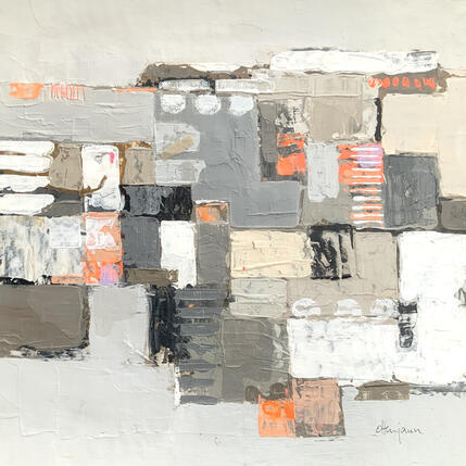 Painting Zones en équilibre 2 by Ottenjann Andrea | Painting