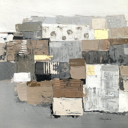 Painting Zones en équilibre 1 by Ottenjann Andrea | Painting