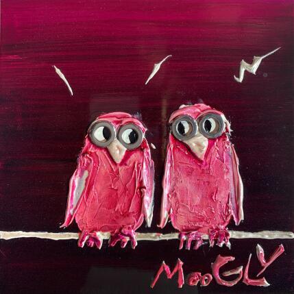 Pintura Romanticus por Moogly | Pintura Arte bruto Acrílico, Pigmentos, Resina Animales