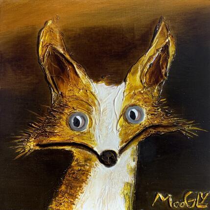 Pintura Gracius por Moogly | Pintura Arte bruto Acrílico, Pigmentos, Resina Animales