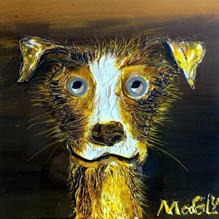 Pintura Truffus por Moogly | Pintura Arte bruto Acrílico, Pigmentos, Resina Animales