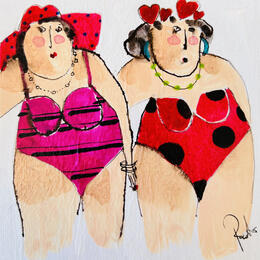 Painting Cerise, Armelle by Colombo Cécile | Painting