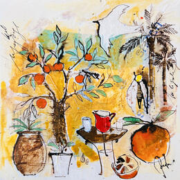 Painting Changer le décor by Colombo Cécile | Painting