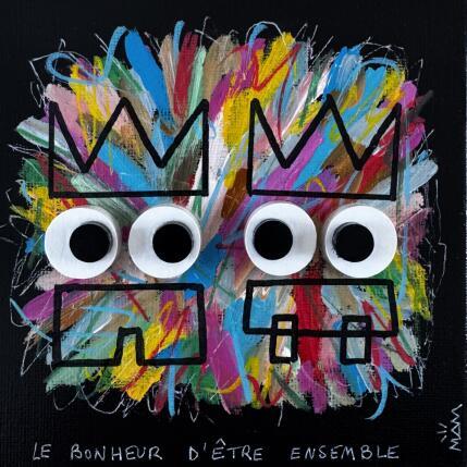 Peinture LE BONHEUR par Mam | Tableau