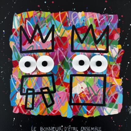 Peinture LE BONHEUR ENSEMBLE par Mam | Tableau
