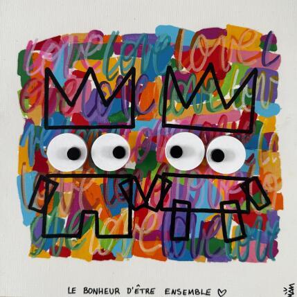 Peinture LOVE LOVE par Mam | Tableau