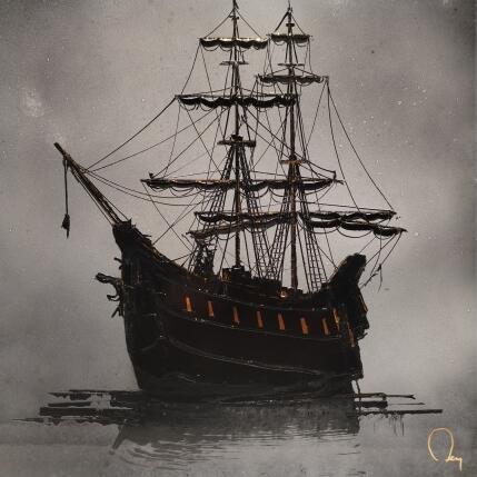 Peinture Voyager par Rey Julien | Tableau