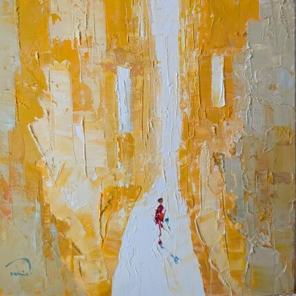 Peinture Groc suau par Tomàs | Tableau