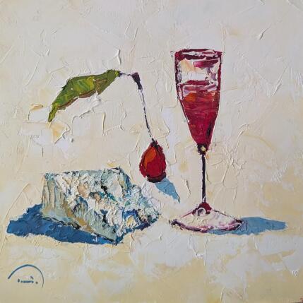 Peinture La cirera vermella  par Tomàs | Tableau