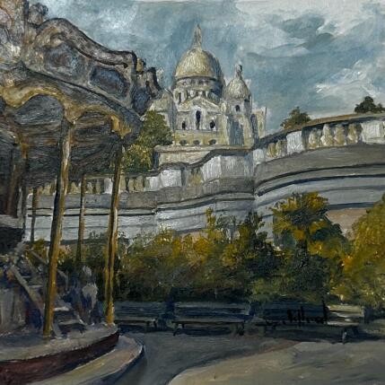 Painting Sacré Cœur by Piffard Cédric | Painting