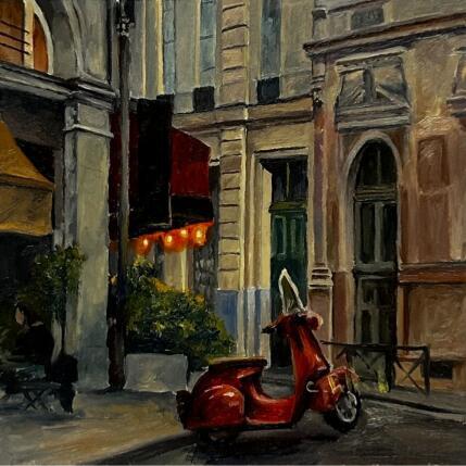 Painting Rue parisienne by Piffard Cédric | Painting