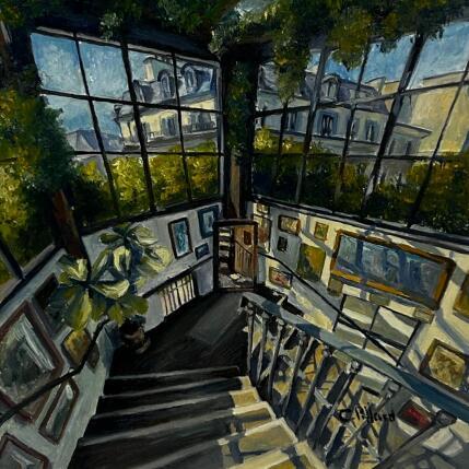 Painting Pink Mamma view by Piffard Cédric | Painting