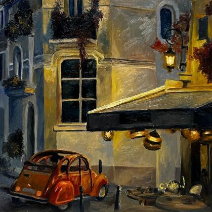 Painting Balade Nocturne by Piffard Cédric | Painting