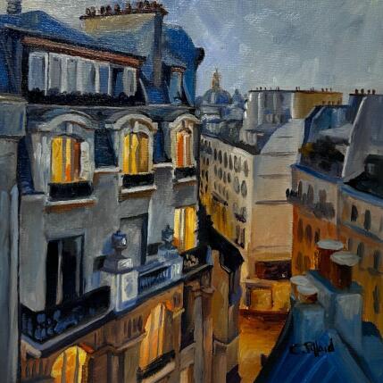 Peinture Toits de Paris #2 par Piffard Cédric | Tableau