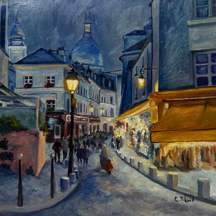 Painting Montmartre #3 by Piffard Cédric | Painting
