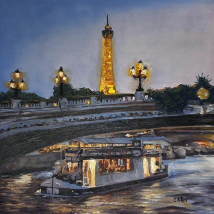 Peinture Tour Eiffel #2 par Piffard Cédric | Tableau