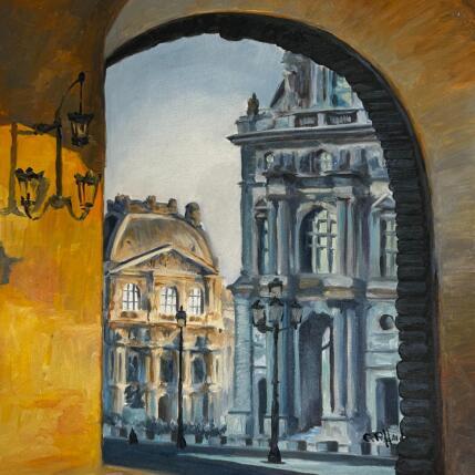 Peinture Le Louvre par Piffard Cédric | Tableau