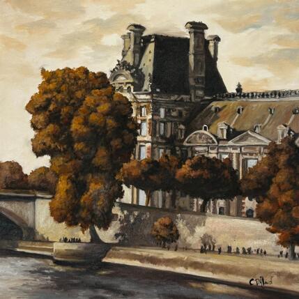 Painting Le Louvre #2 by Piffard Cédric | Painting