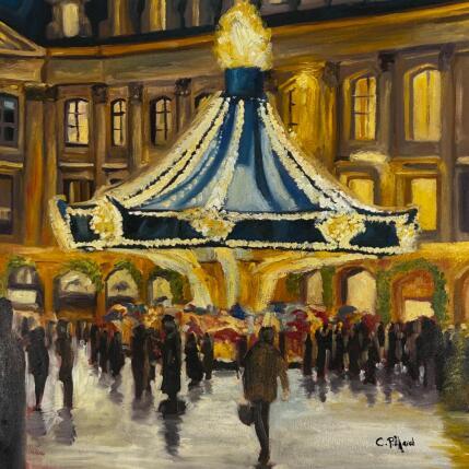 Painting Place Vendôme by Piffard Cédric | Painting