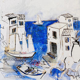 Painting Slow life by Colombo Cécile | Painting