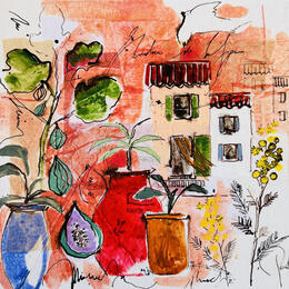 Painting Zeste d’orange by Colombo Cécile | Painting