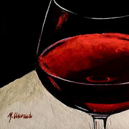 Painting VELVET SIP by Clavaud Morgane | Painting Figurative Acrylic Still-life