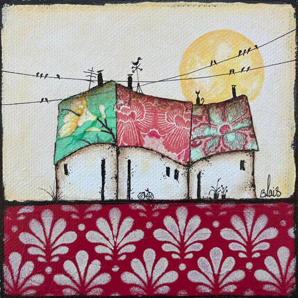 Painting Murmures by Blais Delphine | Painting