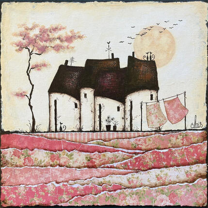 Painting Hier encore by Blais Delphine | Painting