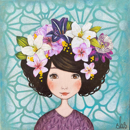 Painting Angélie by Blais Delphine | Painting