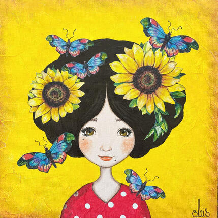 Painting Léonie by Blais Delphine | Painting