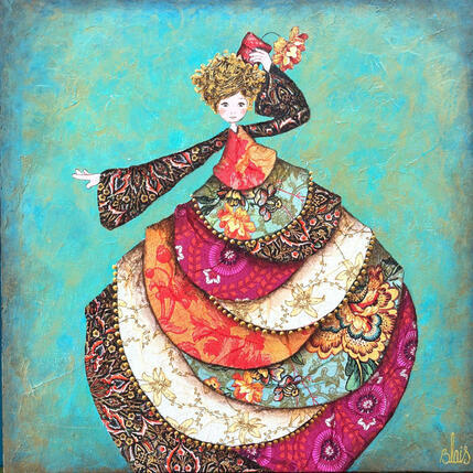 Painting Délia by Blais Delphine | Painting