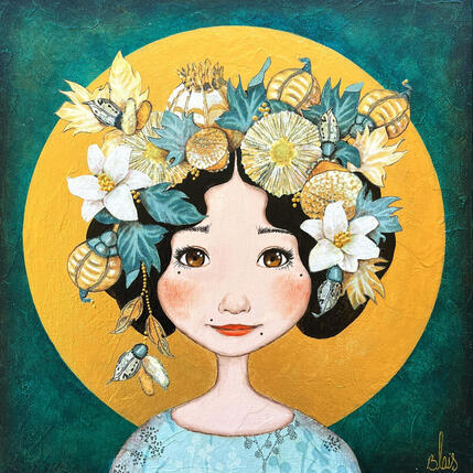 Painting Octavia by Blais Delphine | Painting