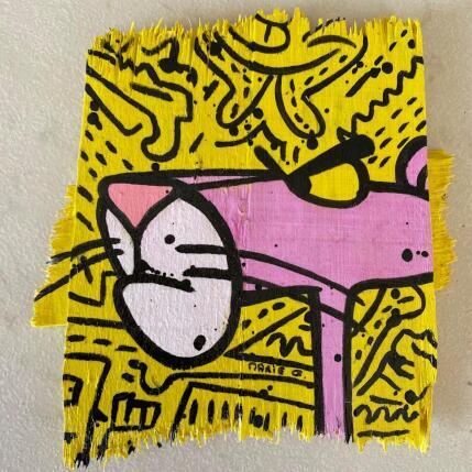 Peinture F1 panthère rose par Marie G. | Tableau