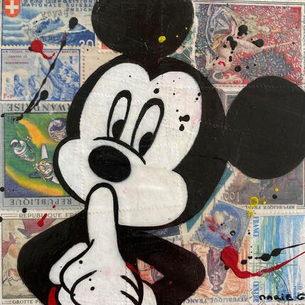 Peinture F1 CHUT ! par Marie G. | Tableau