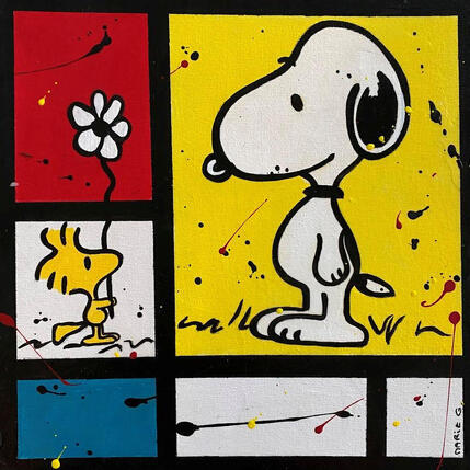 Painting F3  plaisir d'offrir by Marie G.  | Painting