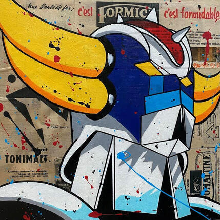 Pintura Goldorak por Marie G.  | Pintura