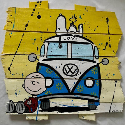 Pintura La vie est belle por Marie G.  | Pintura