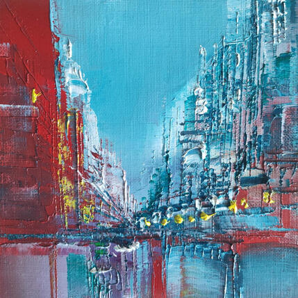 Painting Monuments by Levesque Emmanuelle | Painting  Oil