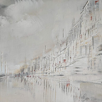 Peinture Un air doux et délicat par Levesque Emmanuelle | Tableau  Huile