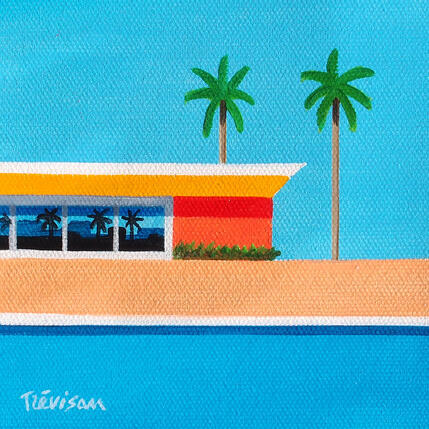 Gemälde Two palms von Trevisan Carlo | Gemälde