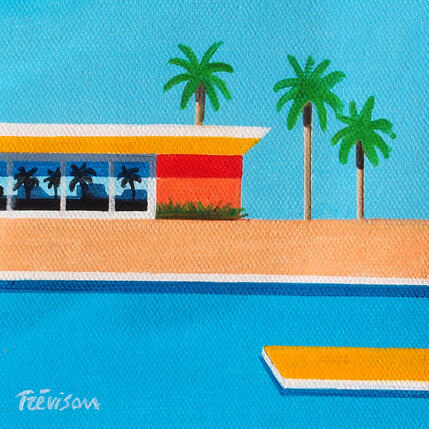 Gemälde Three palms von Trevisan Carlo | Gemälde