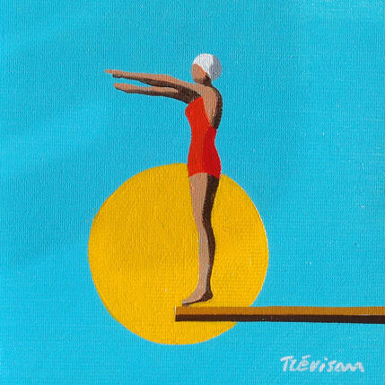 Gemälde The sun von Trevisan Carlo | Gemälde