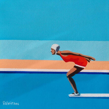 Gemälde The trampoline von Trevisan Carlo | Gemälde
