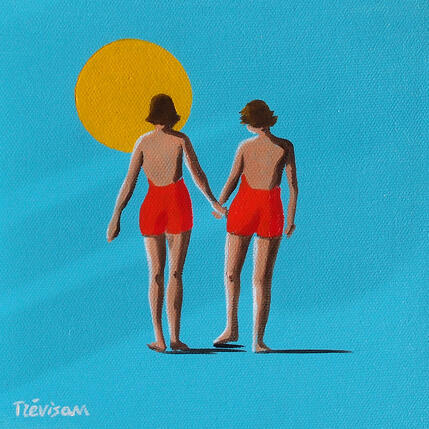 Gemälde Together von Trevisan Carlo | Gemälde