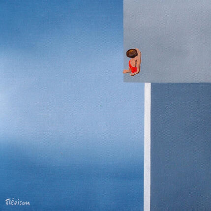 Gemälde The diver von Trevisan Carlo | Gemälde