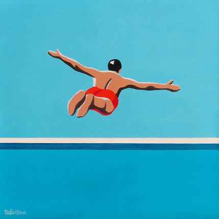 Gemälde Jump von Trevisan Carlo | Gemälde