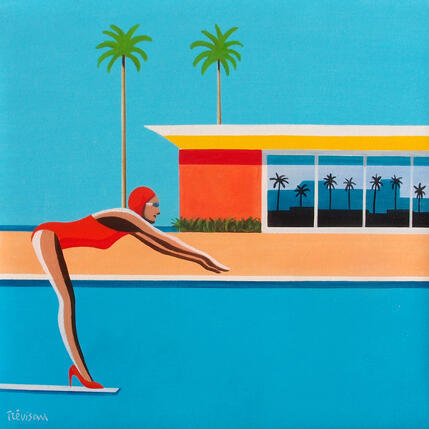 Gemälde Red heels von Trevisan Carlo | Gemälde