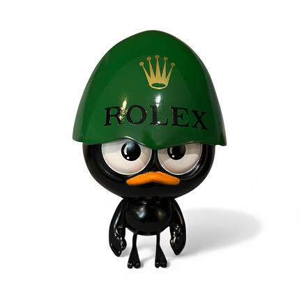 Skulptur P'TIT CALI ROLEX von Le Marquis | Skulptur Figurativ Acryl, Harz Modus, Sport