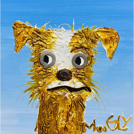 Peinture ALAFUX par Moogly | Tableau Art Singulier Acrylique, Pigments, Résine Animaux
